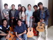 Estudiantes de guitarra de la Universidad de cuenca, julio del 2014