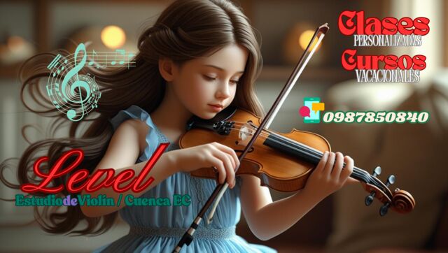 Curso de Violín para Niños en Cuenca Ecuador  0987850840